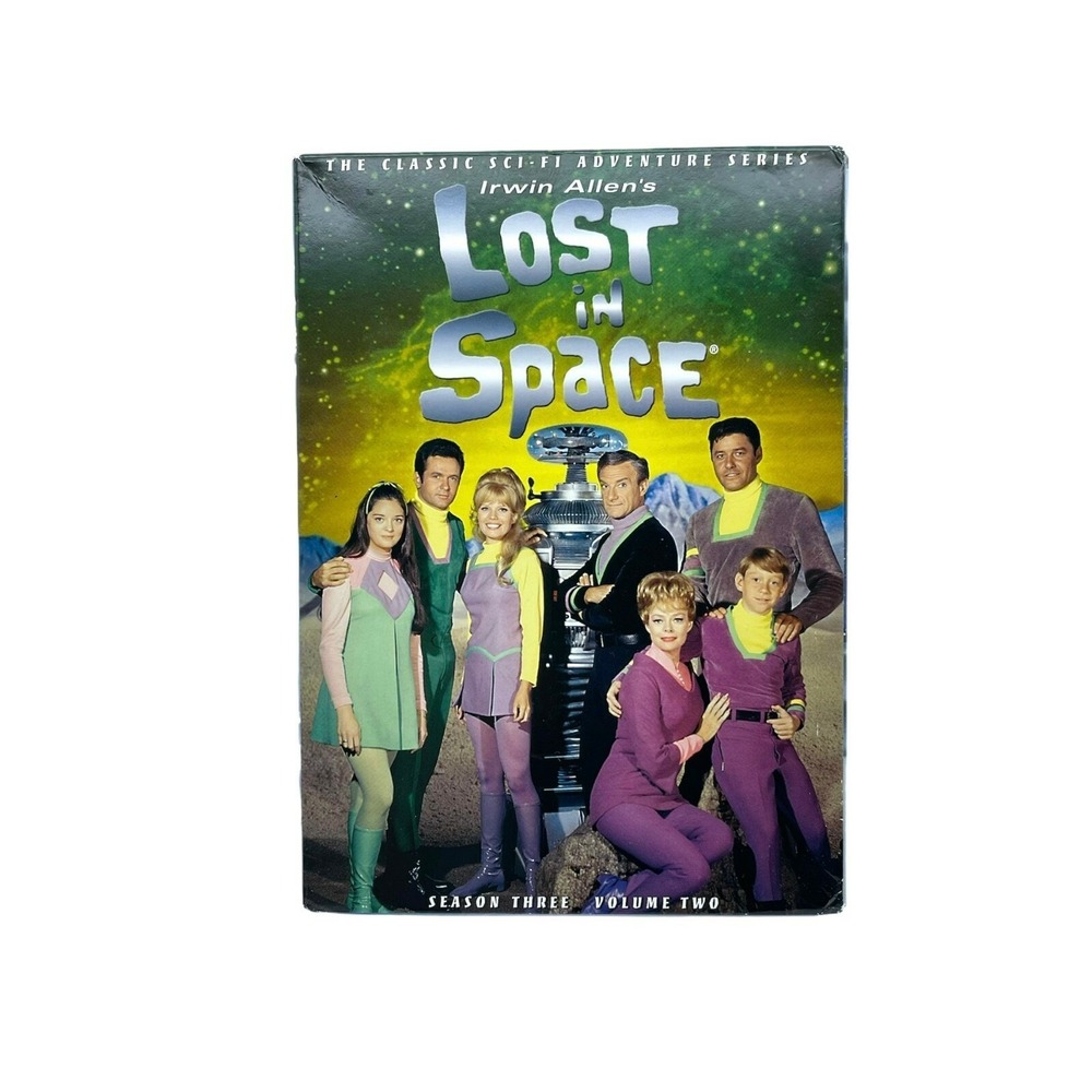 Irwin Allen's Lost In Space Season Three Volume Two DVD 3 Disc Set Sci-Fi NR